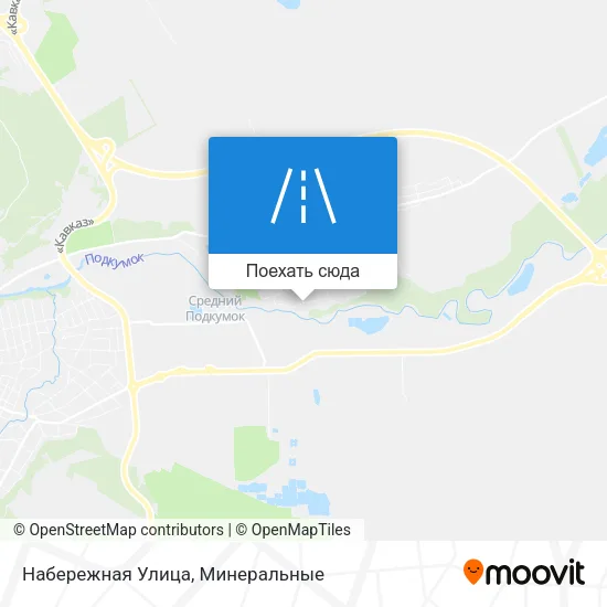 Карта Набережная Улица