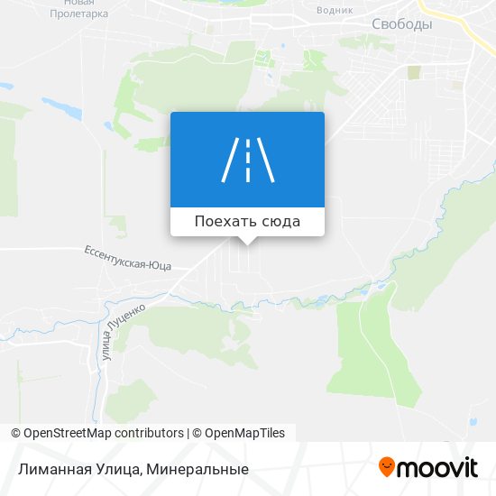 Карта Лиманная Улица