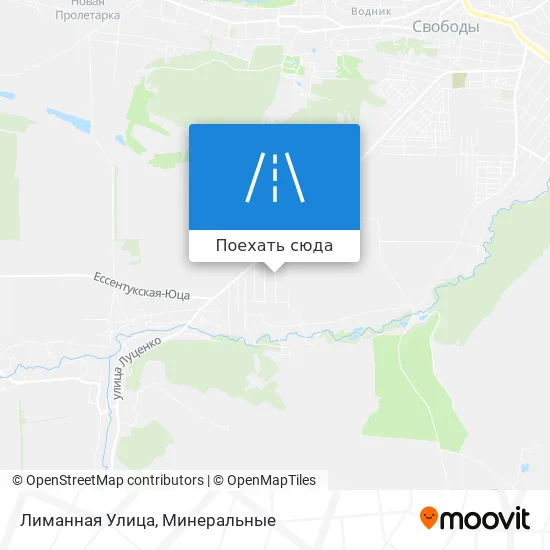 Карта Лиманная Улица