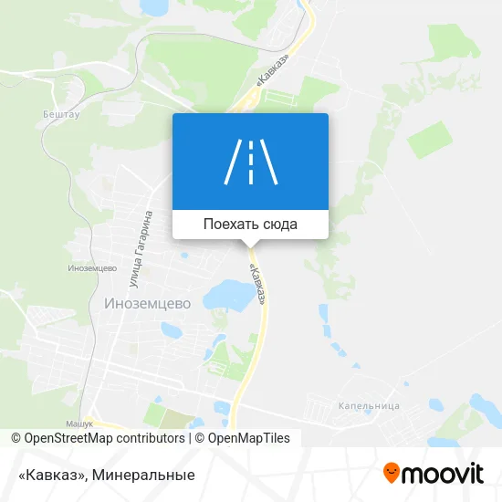 Карта «Кавказ»