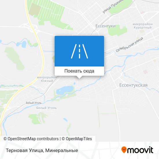 Карта Терновая Улица