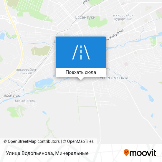 Карта Улица Водопьянова