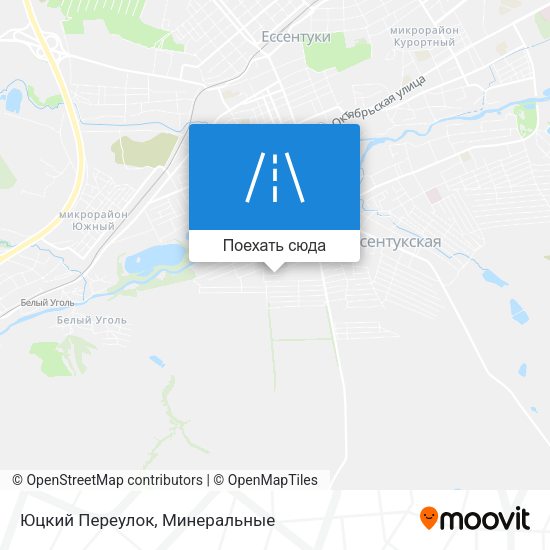Карта Юцкий Переулок
