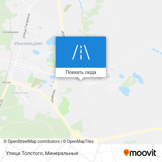 Карта Улица Толстого