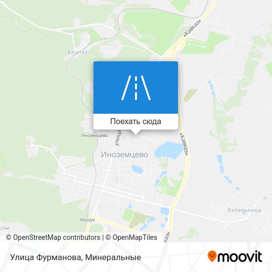 Карта Улица Фурманова
