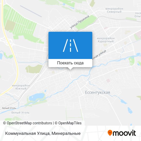 Карта Коммунальная Улица