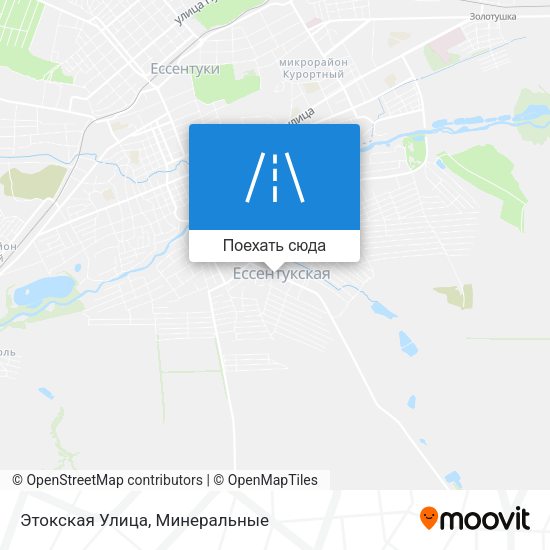 Карта Этокская Улица