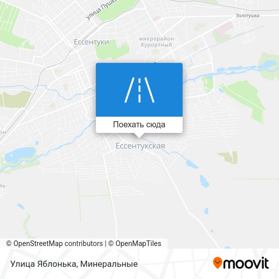 Карта Улица Яблонька