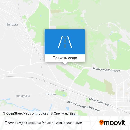 Карта Производственная Улица
