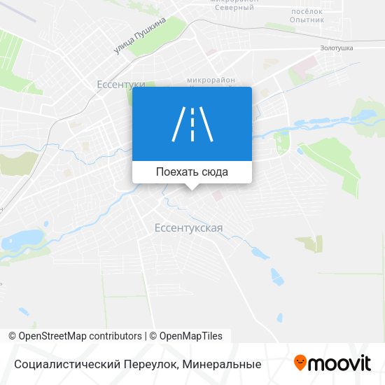 Карта Социалистический Переулок