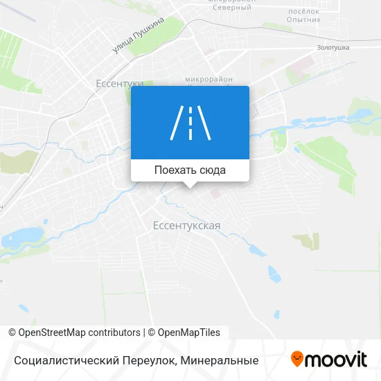 Карта Социалистический Переулок