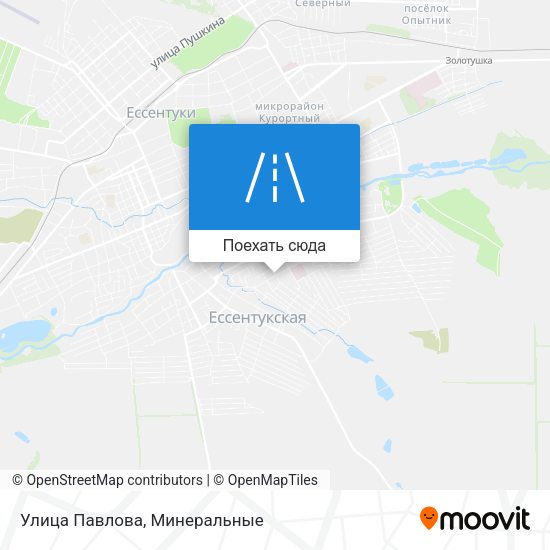 Карта Улица Павлова