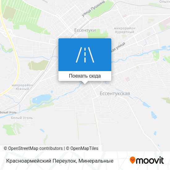 Карта Красноармейский Переулок
