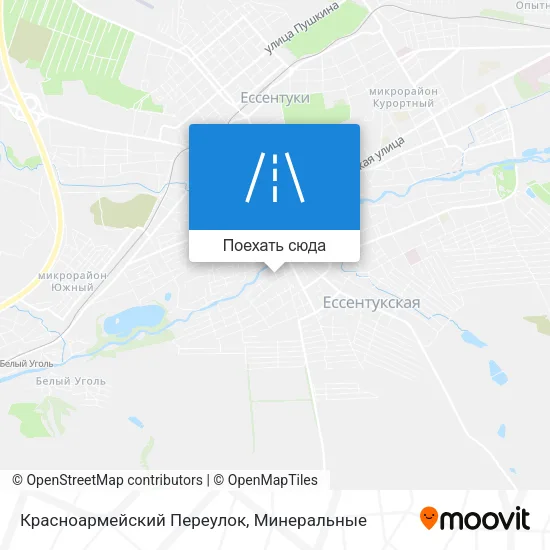 Карта Красноармейский Переулок