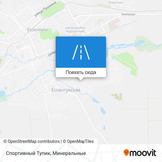 Карта Спортивный Тупик
