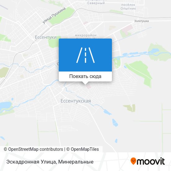 Карта Эскадронная Улица