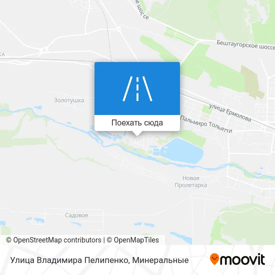 Карта Улица Владимира Пелипенко