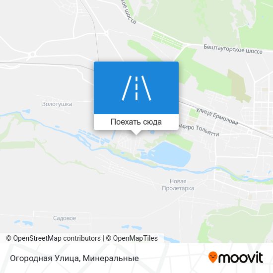 Карта Огородная Улица