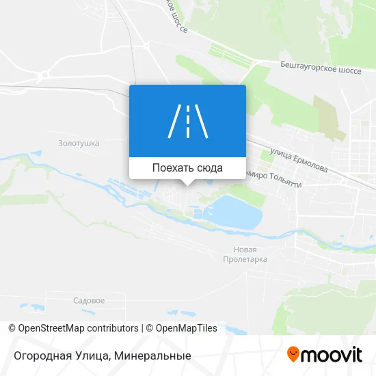 Карта Огородная Улица