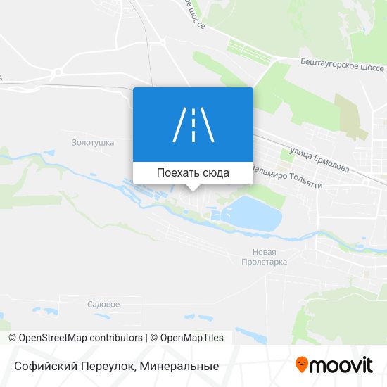 Карта Софийский Переулок