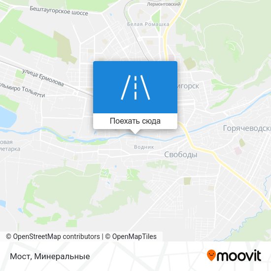 Карта Мост