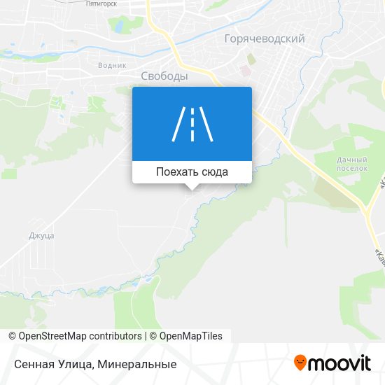 Карта Сенная Улица