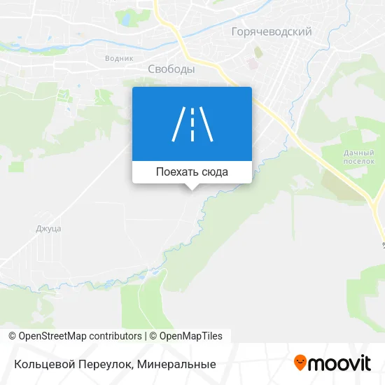 Карта Кольцевой Переулок