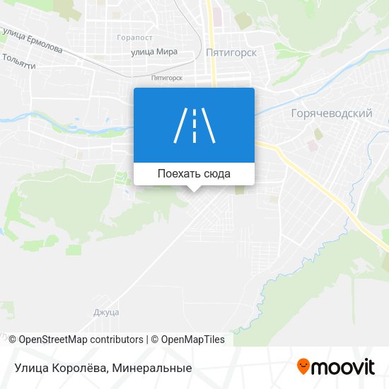 Карта Улица Королёва