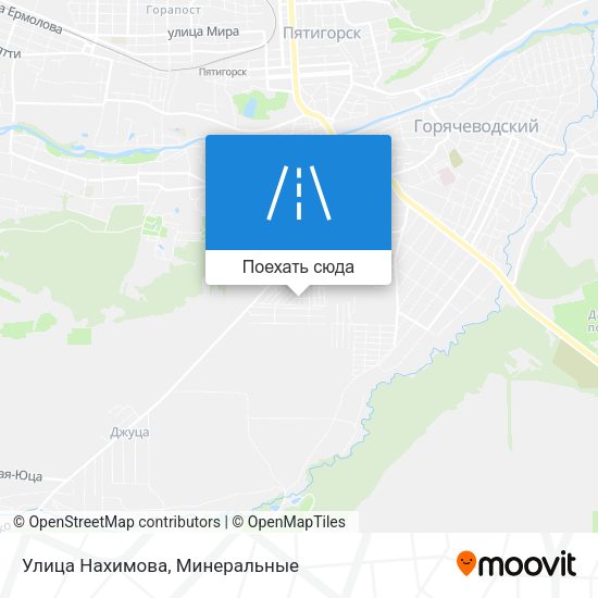 Карта Улица Нахимова