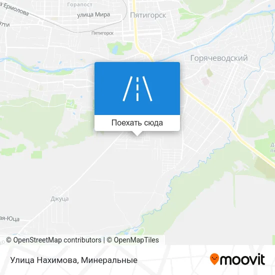 Карта Улица Нахимова