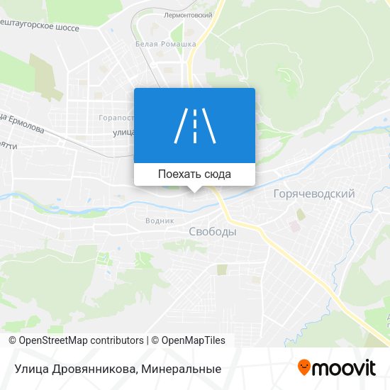 Карта Улица Дровянникова