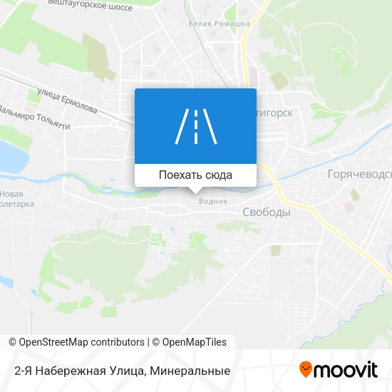 Карта 2-Я Набережная Улица