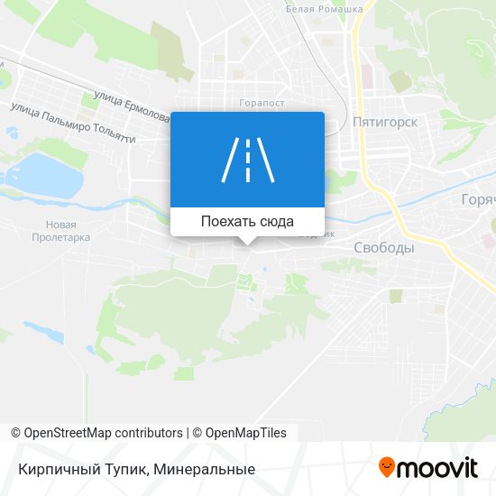 Карта Кирпичный Тупик
