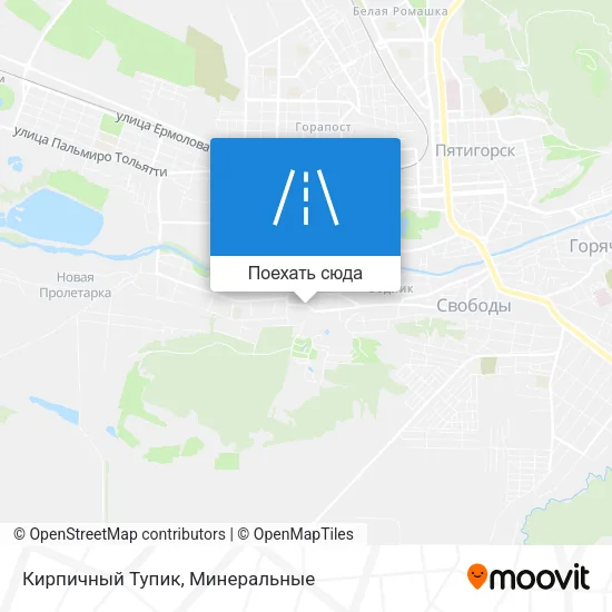 Карта Кирпичный Тупик