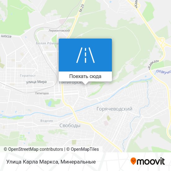 Карта Улица Карла Маркса