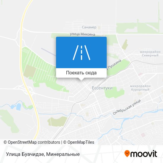 Карта Улица Буачидзе