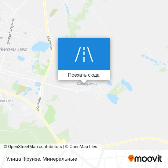 Карта Улица Фрунзе