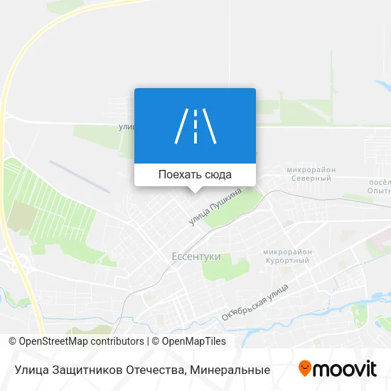 Карта Улица Защитников Отечества