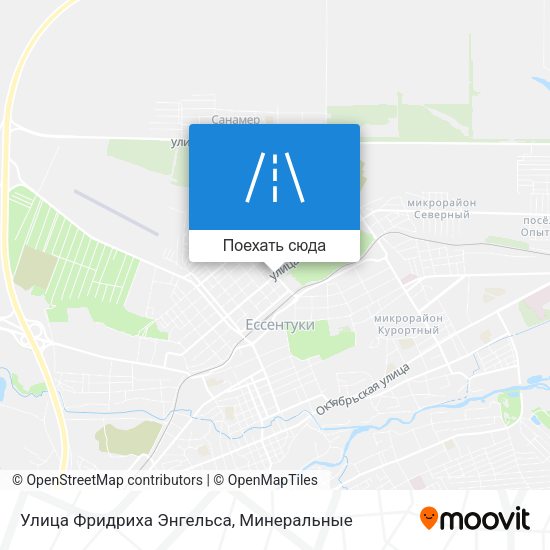Карта Улица Фридриха Энгельса