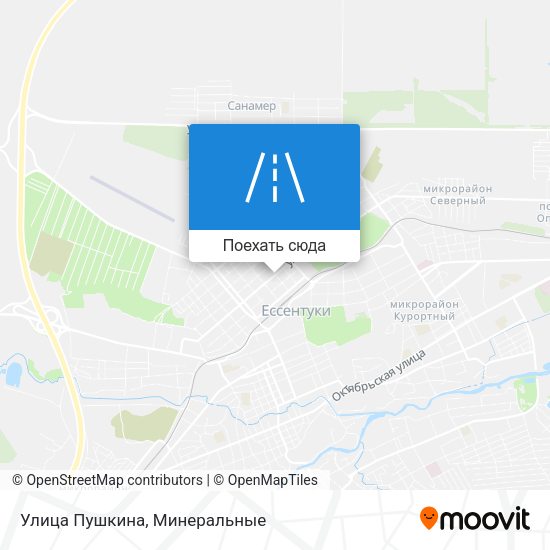 Карта Улица Пушкина