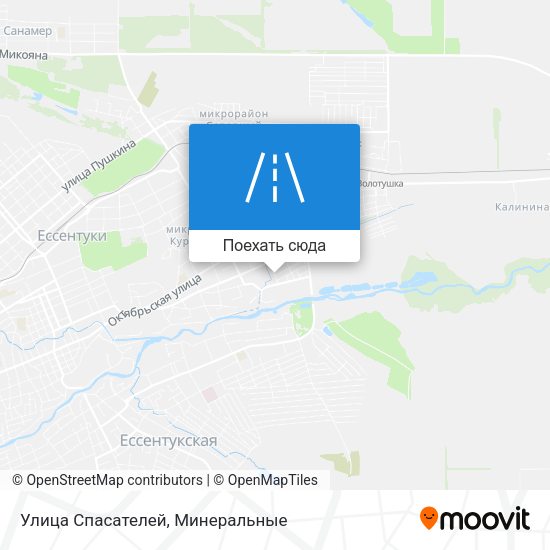 Карта Улица Спасателей