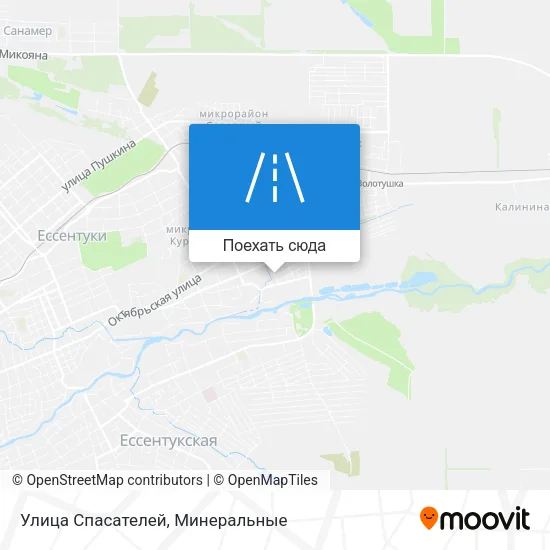 Карта Улица Спасателей