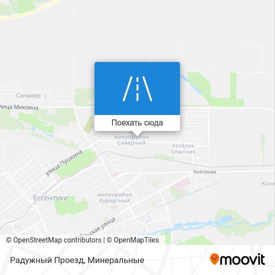 Карта Радужный Проезд