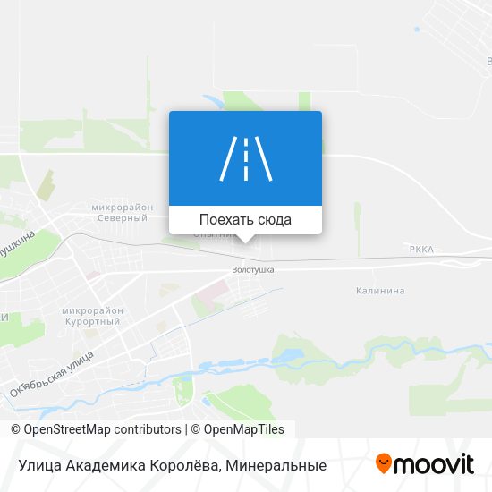 Карта Улица Академика Королёва