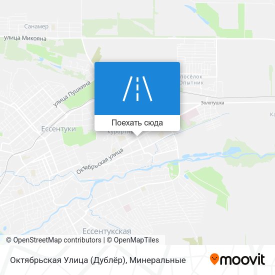 Карта Октябрьская Улица (Дублёр)