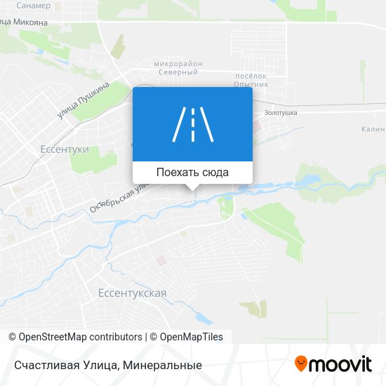 Карта Счастливая Улица