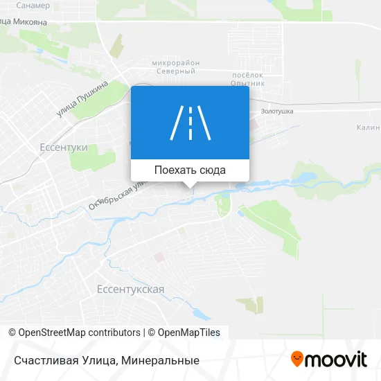Карта Счастливая Улица