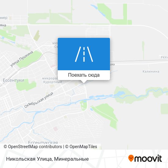 Карта Никольская Улица