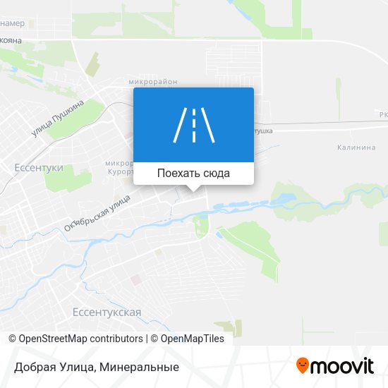 Карта Добрая Улица