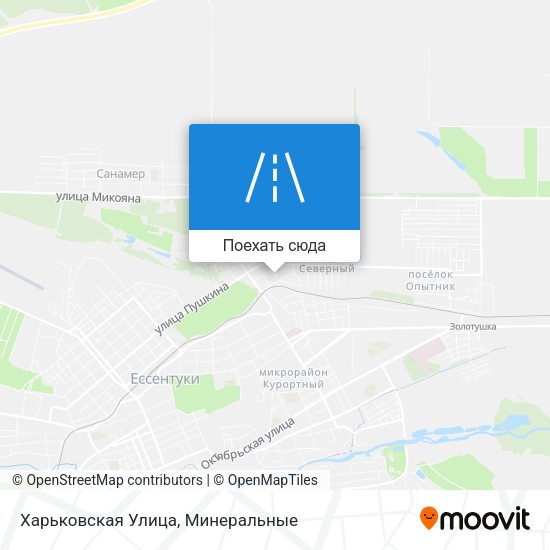 Карта Харьковская Улица